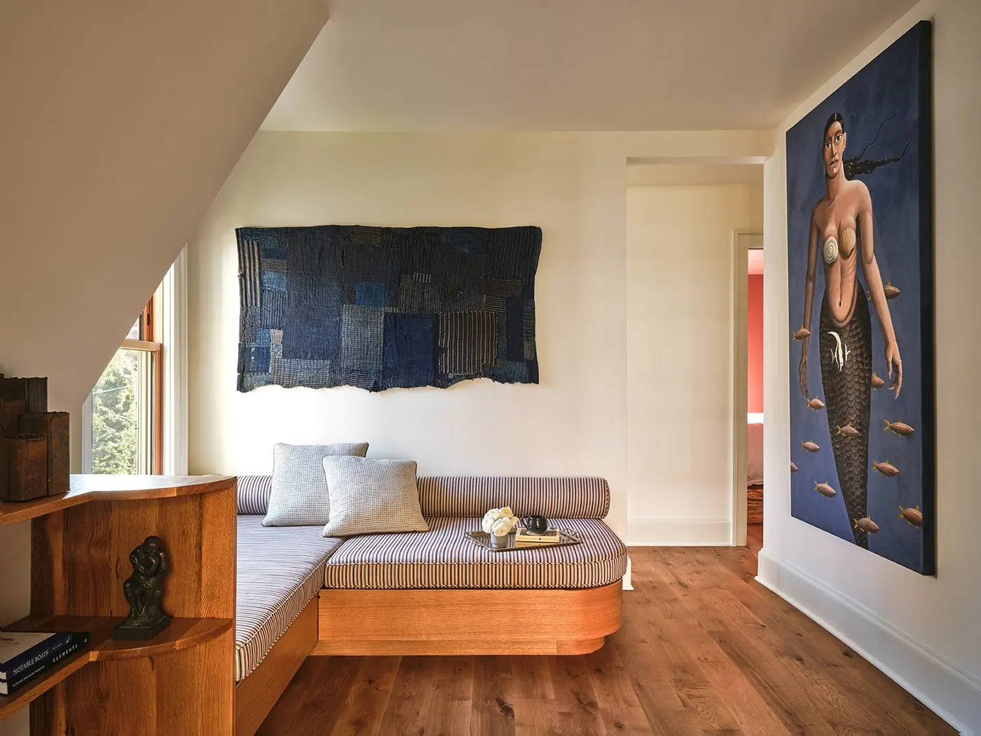 A guest room at Harry's Guest House