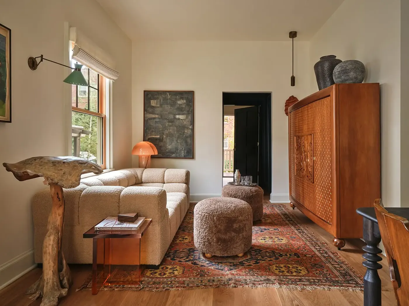 The living room at Harry's Guest House